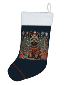 Cairn Terrier Christmas Christmas Stocking Fireplace Hanging Stockings Christmas Season Party Decor Family Holiday Decorations