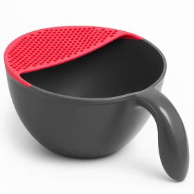 Colorful Strainer With Handle (Option: Pink)