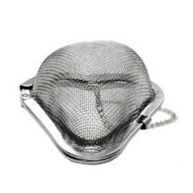 Stainless Steel Cooking Spices Infuser Fine Mesh Loose Tea Herbal Strainer Extended Chain Kitchen Seasoning Balls Outdoor Home Kitchen Accessorie (style: Heart)